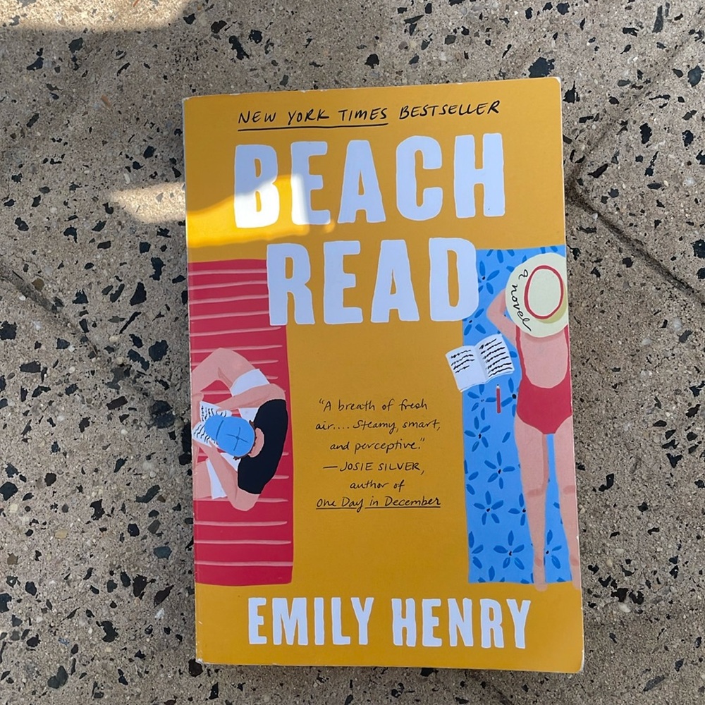 Book- Beach Read by Emily Henry. Like now.